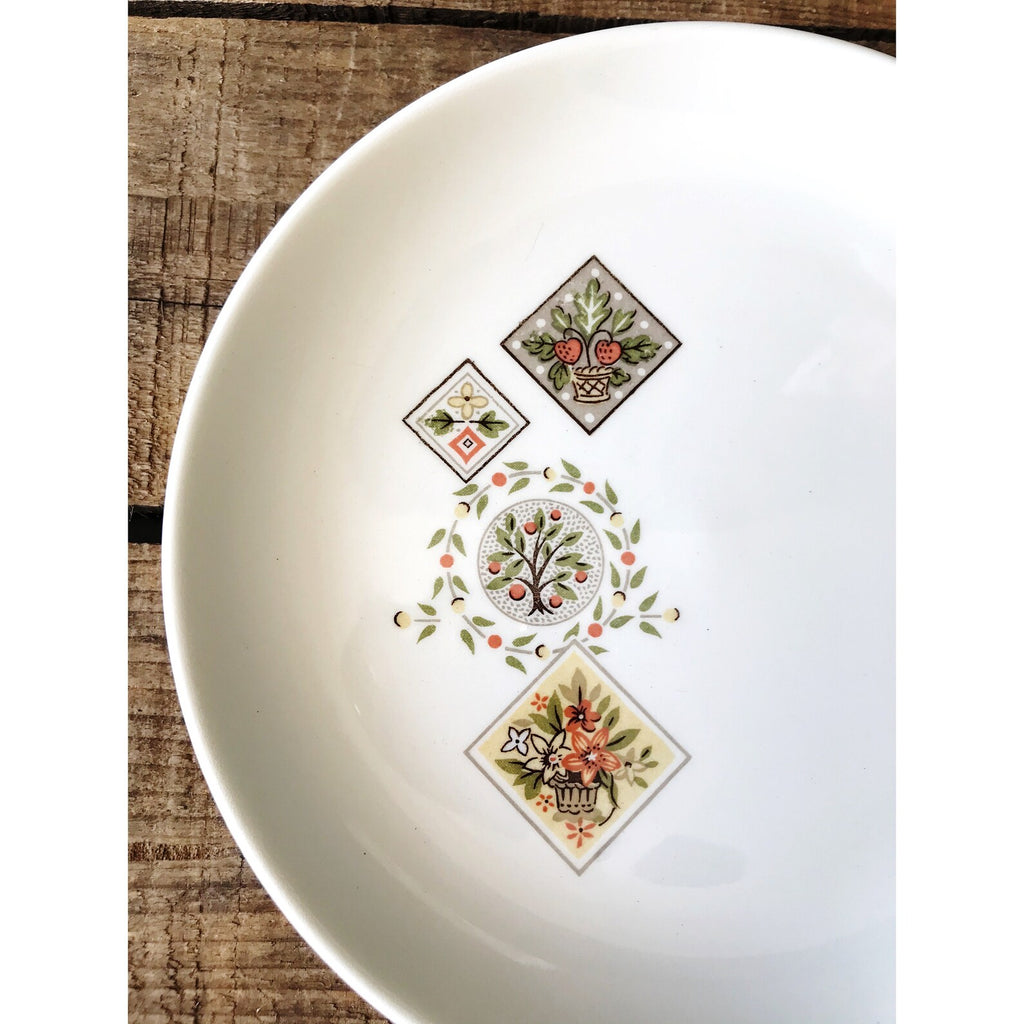 Vintage Taylor Smith Taylor Even Yours Brocatelle Salad Plate / Dessert Plate