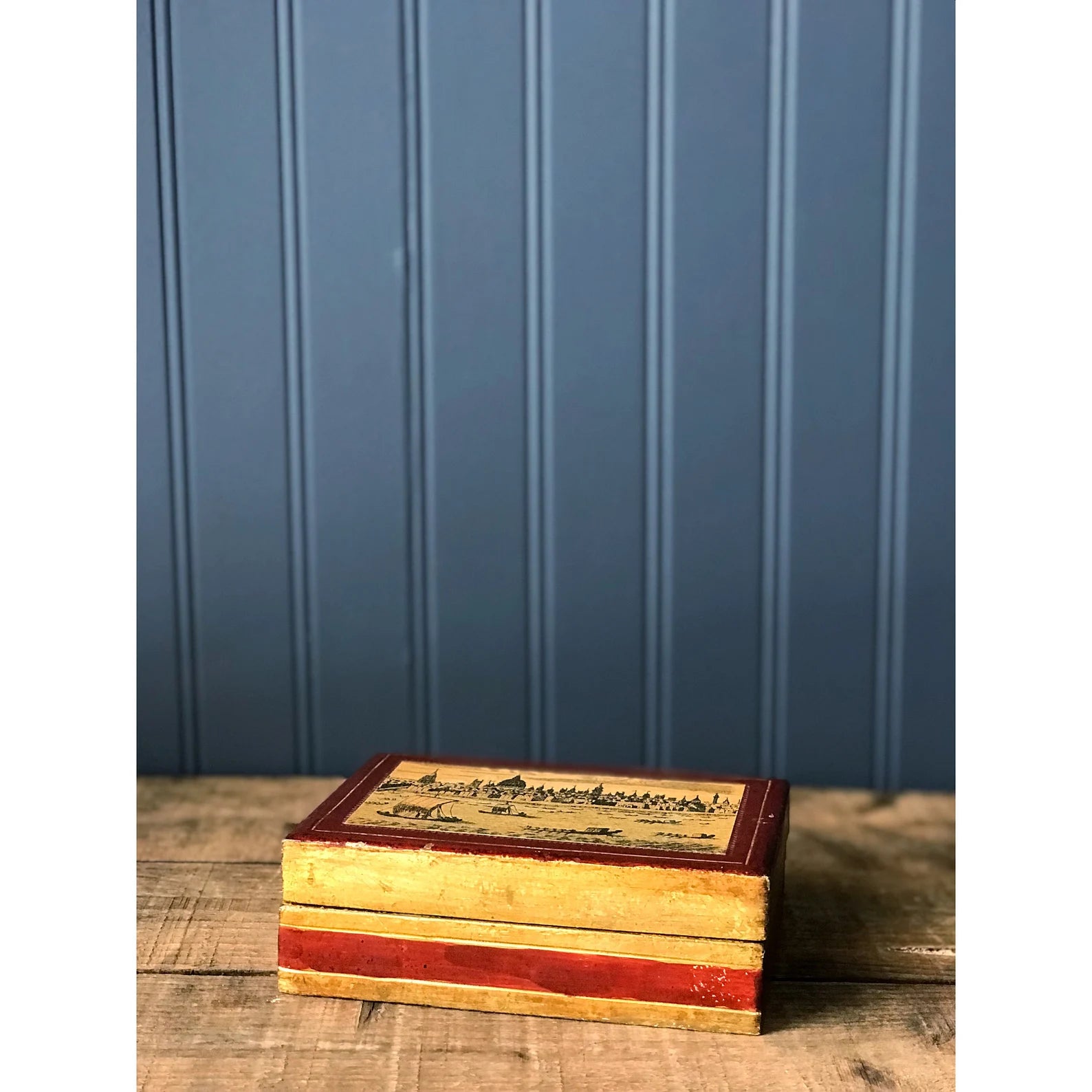 Vintage Florentine Trinket Box