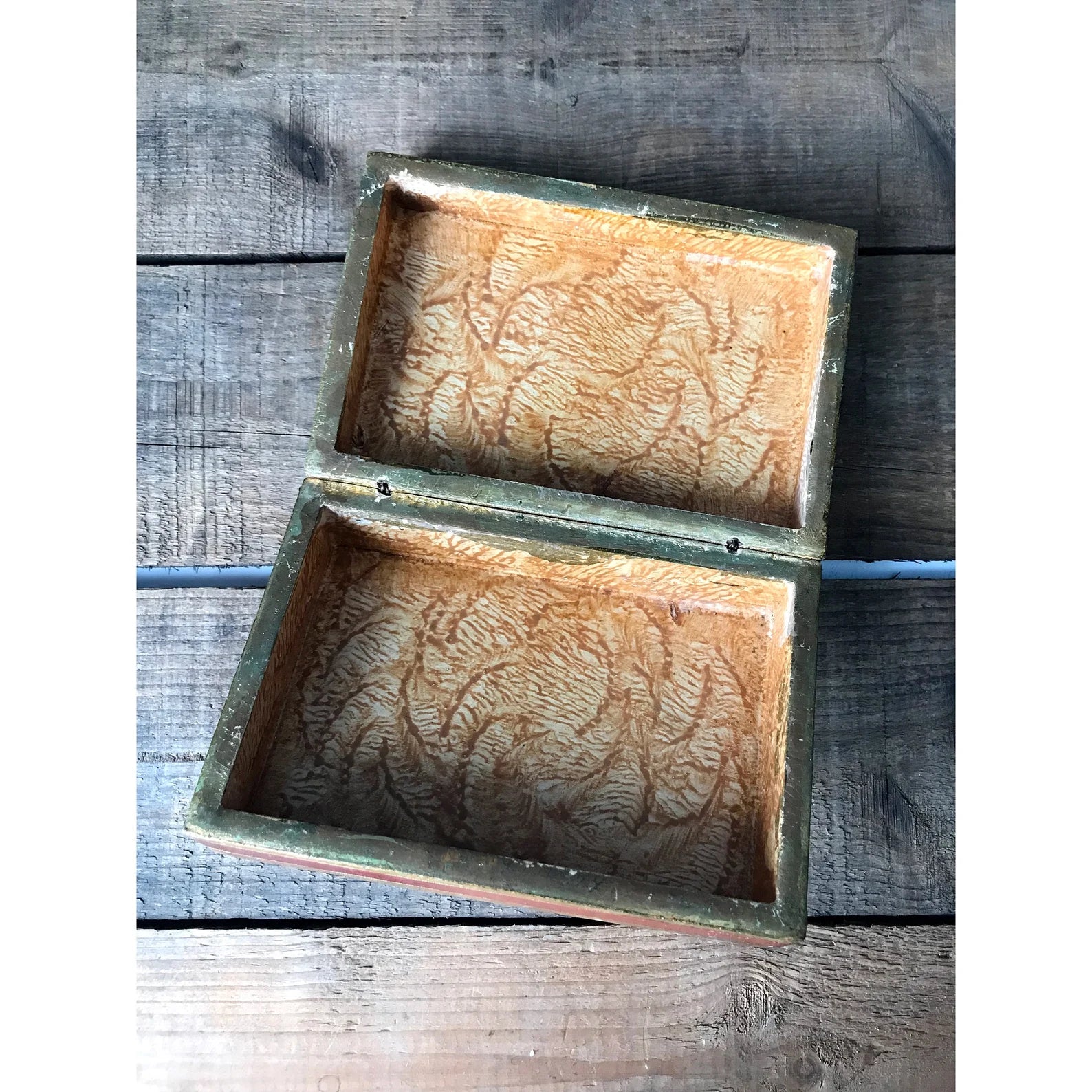 Vintage Florentine Trinket Box