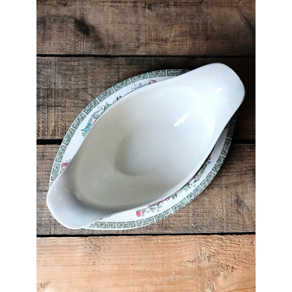 Vintage Johnson Brothers England Indian Tree Gravy Boat