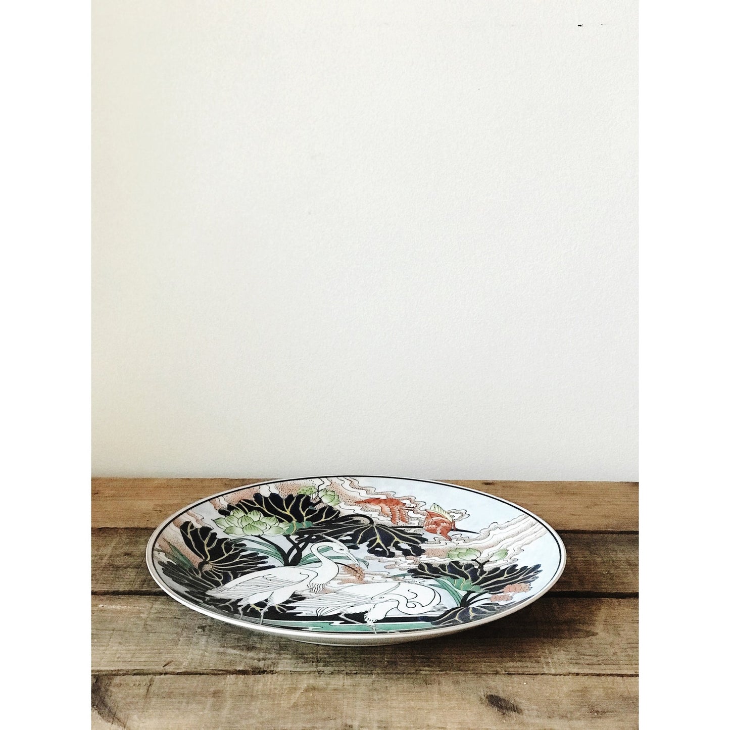 Decorative Vintage Porcelain Plate