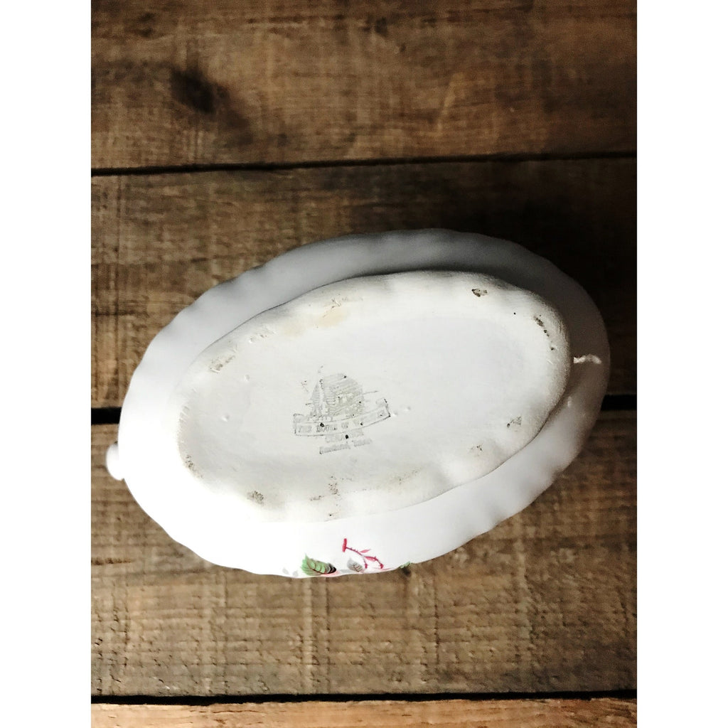 House of Webster Briar Rose Floral Saucier / Gravy Boat