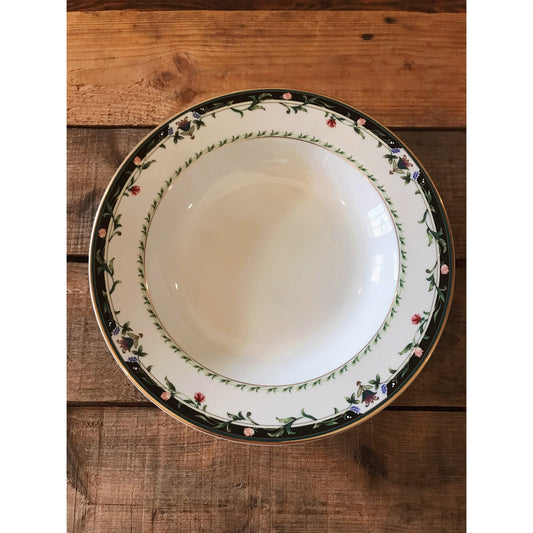 Vintage Mikasa Spring Lyric Rimmed Soup Bowl