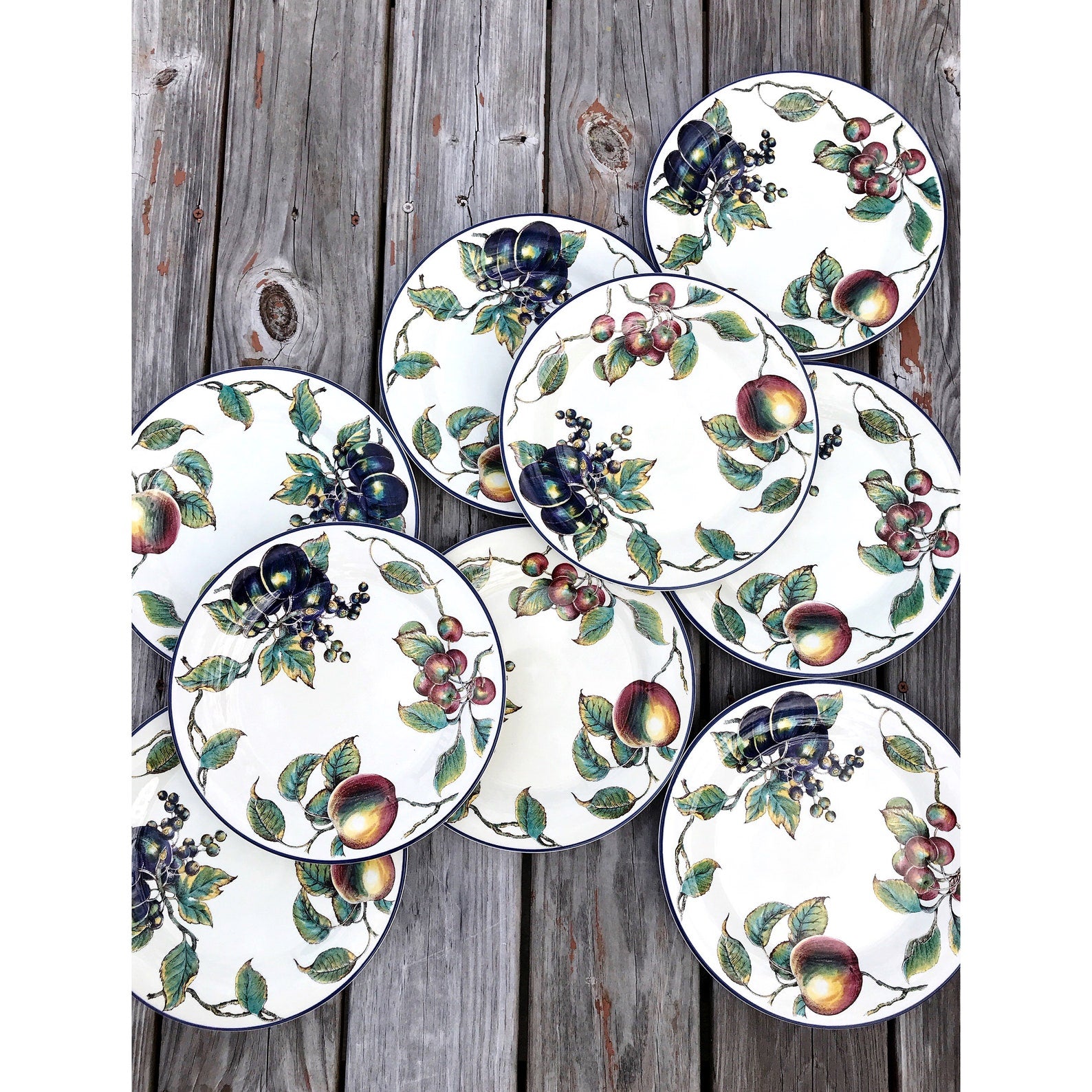 Pier 1 Macintosh Dinner Plate