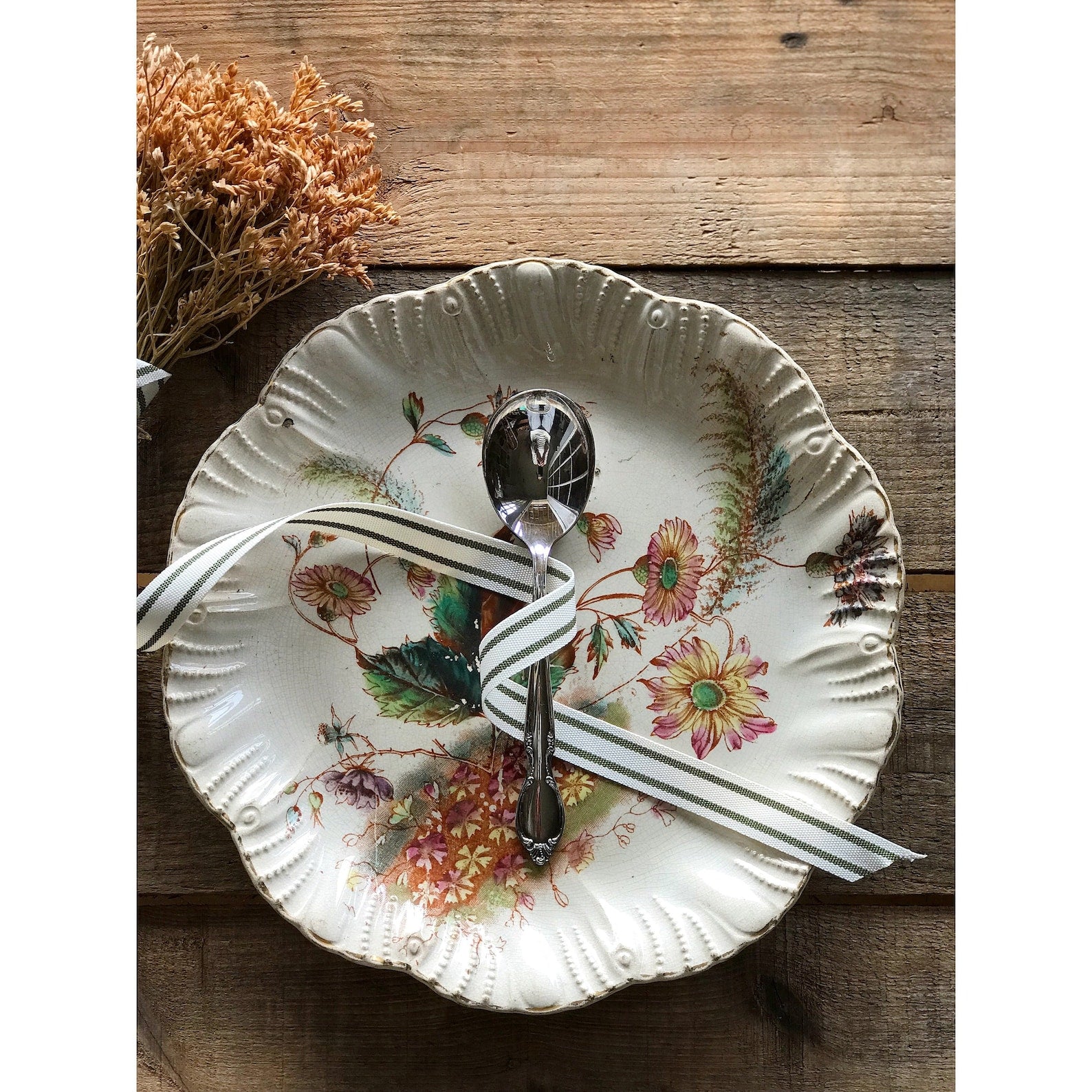 Vintage Wm Rogers Precious Mirror Sugar Spoon
