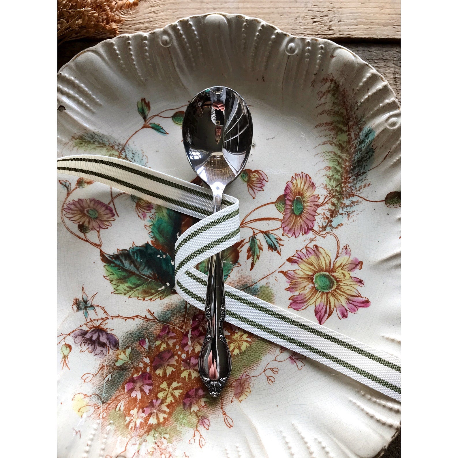 Vintage Wm Rogers Precious Mirror Sugar Spoon