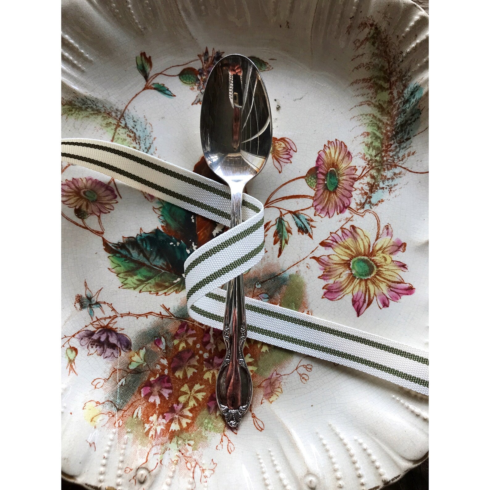 Vintage Wm Rogers Precious Mirror Teaspoon