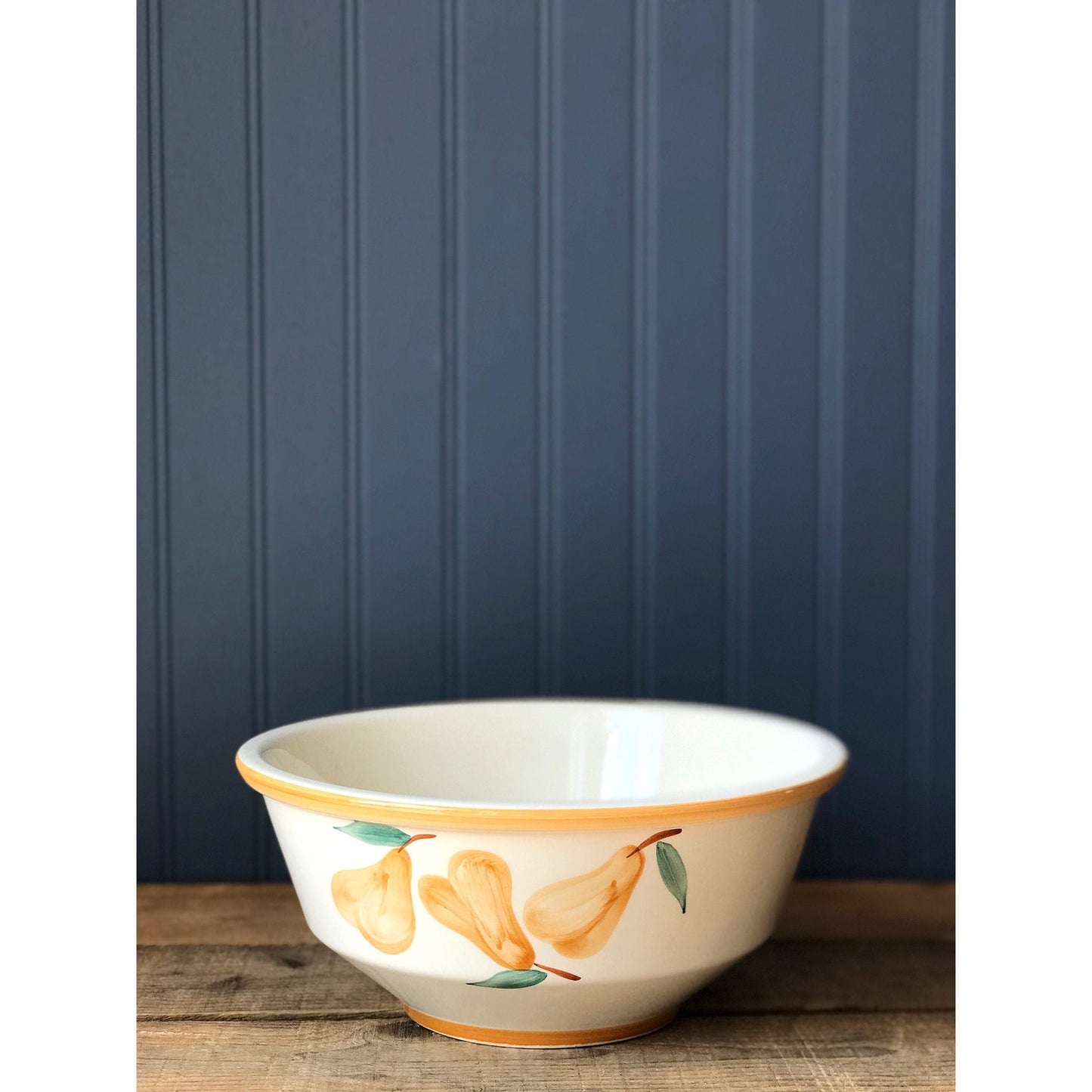 Hand Painted Batter Bowl Made in Portugal