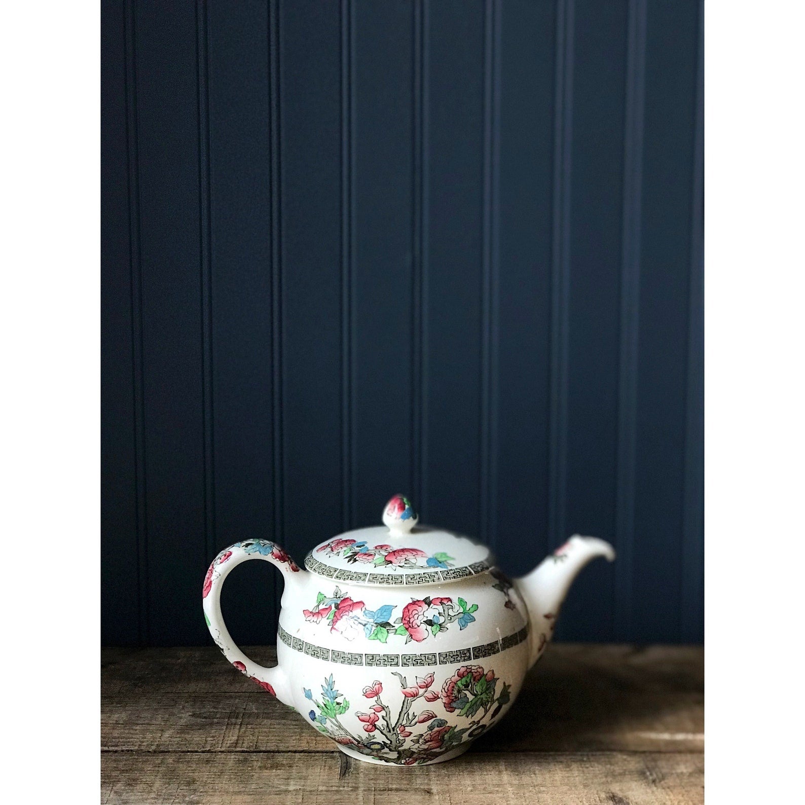 Johnson Brothers England Indian Tree Tea Pot – feastvintage