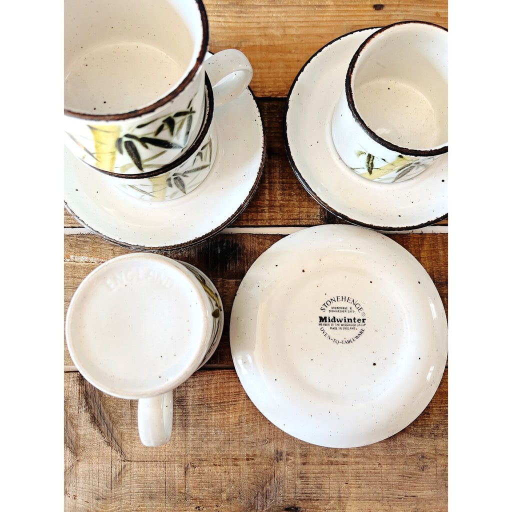 Stonehenge Midwinter Rangoon Flat Cup & Saucer Set