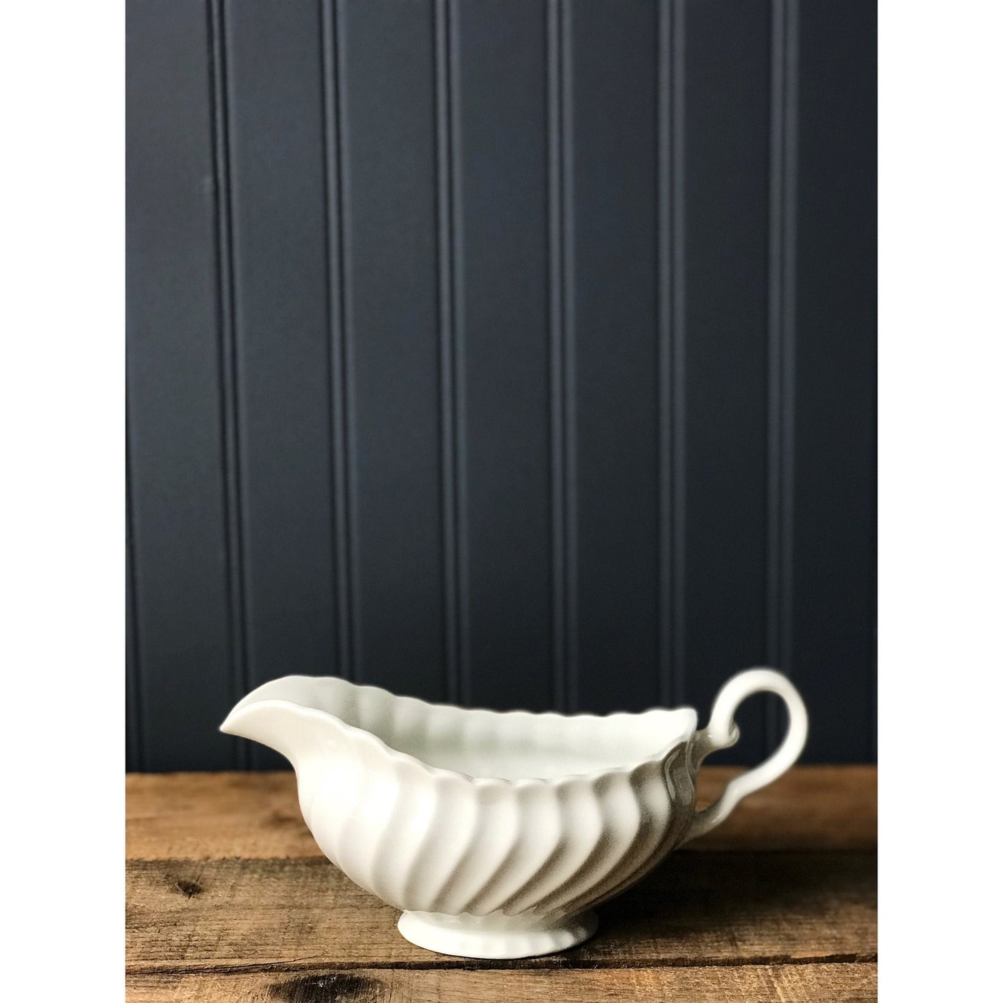 Johnson Brothers Regency Ironstone Gravy Boat with Under Plate