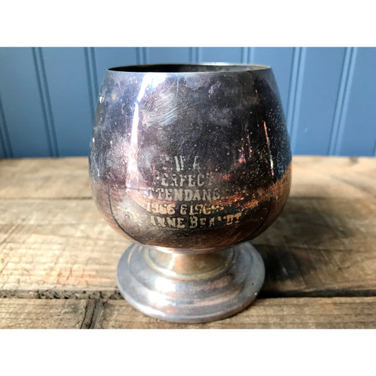 Rogers & Son Silver Plate Commemorative Cup