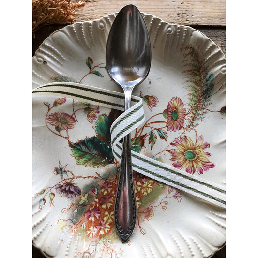 Oneida Community Plate Sheraton Silver Plate Serving Spoon