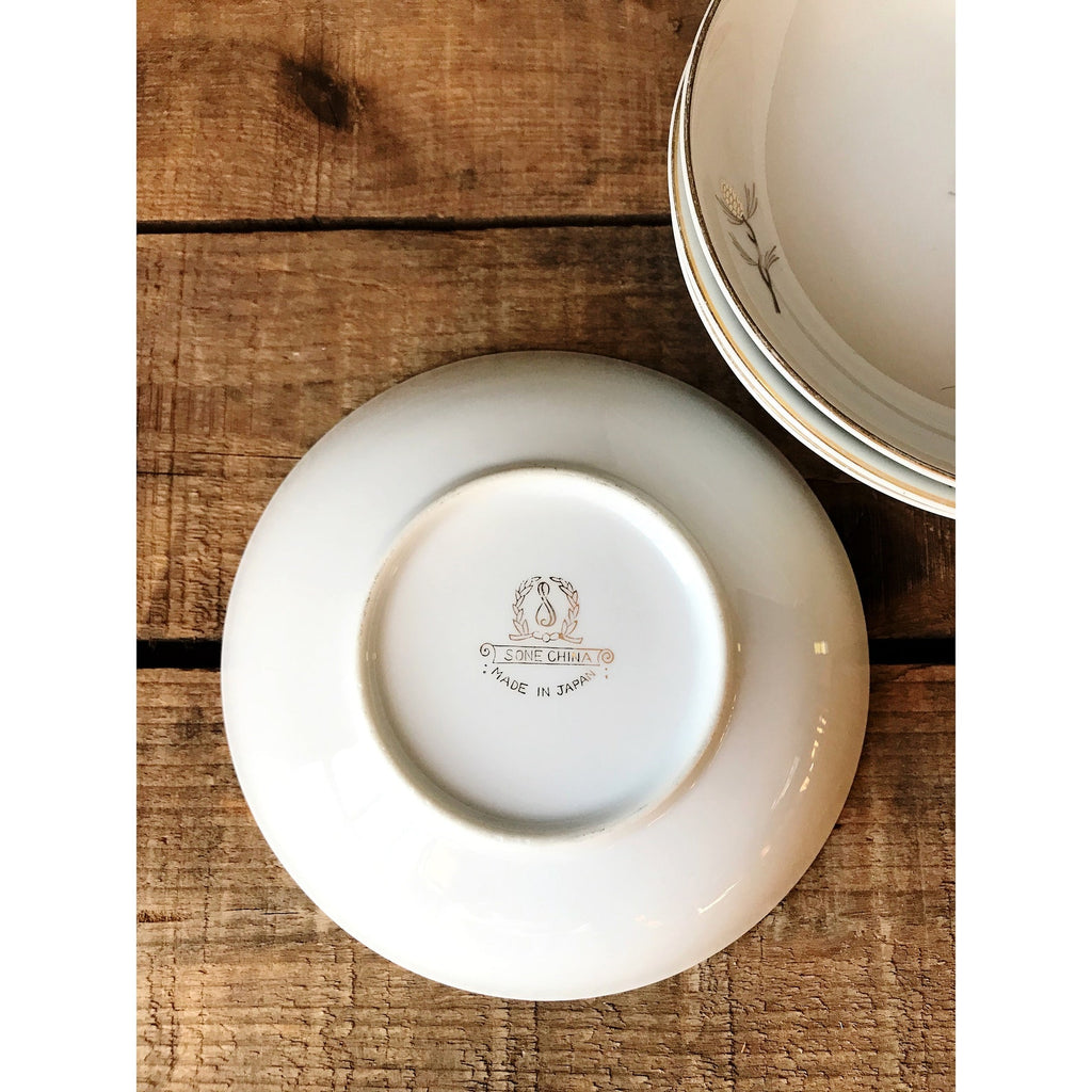 Vintage Sone China Japan Pinecone Berry Bowls | Set of 4