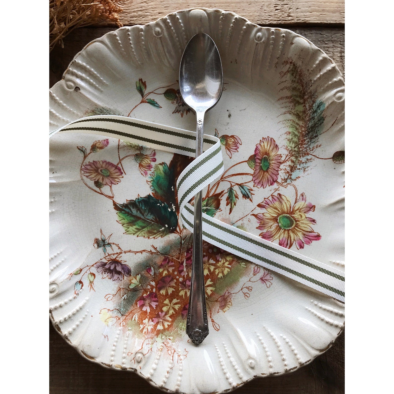 Rogers Reinforced Plate Starlight Iced Teaspoon