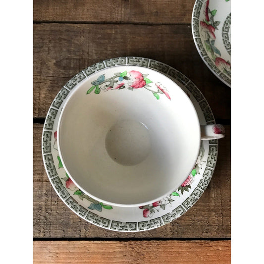 Johnson Brothers England Indian Tree Cup & Saucer Set