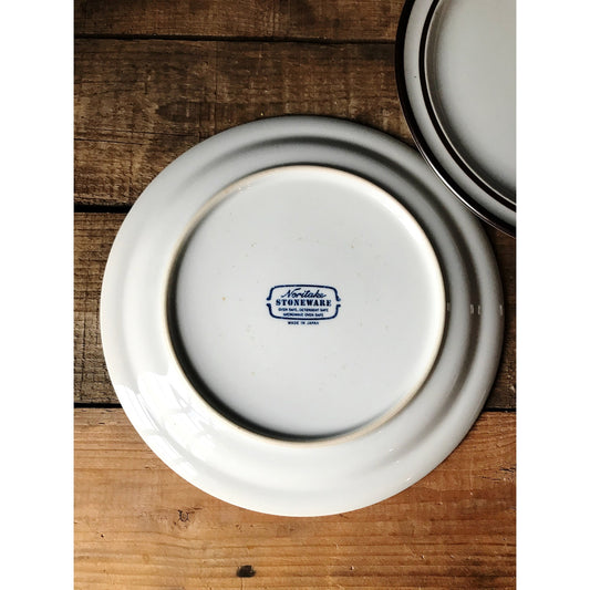 Vintage Noritake Tundra Stoneware Salad Plate / Dessert Plate