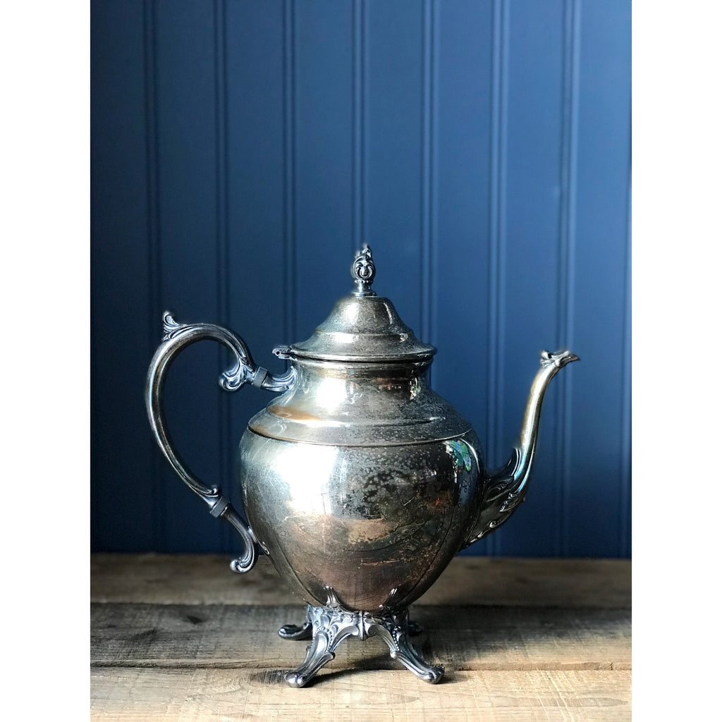 Vintage Wm Rogers Vintage Silver Plate Teapot